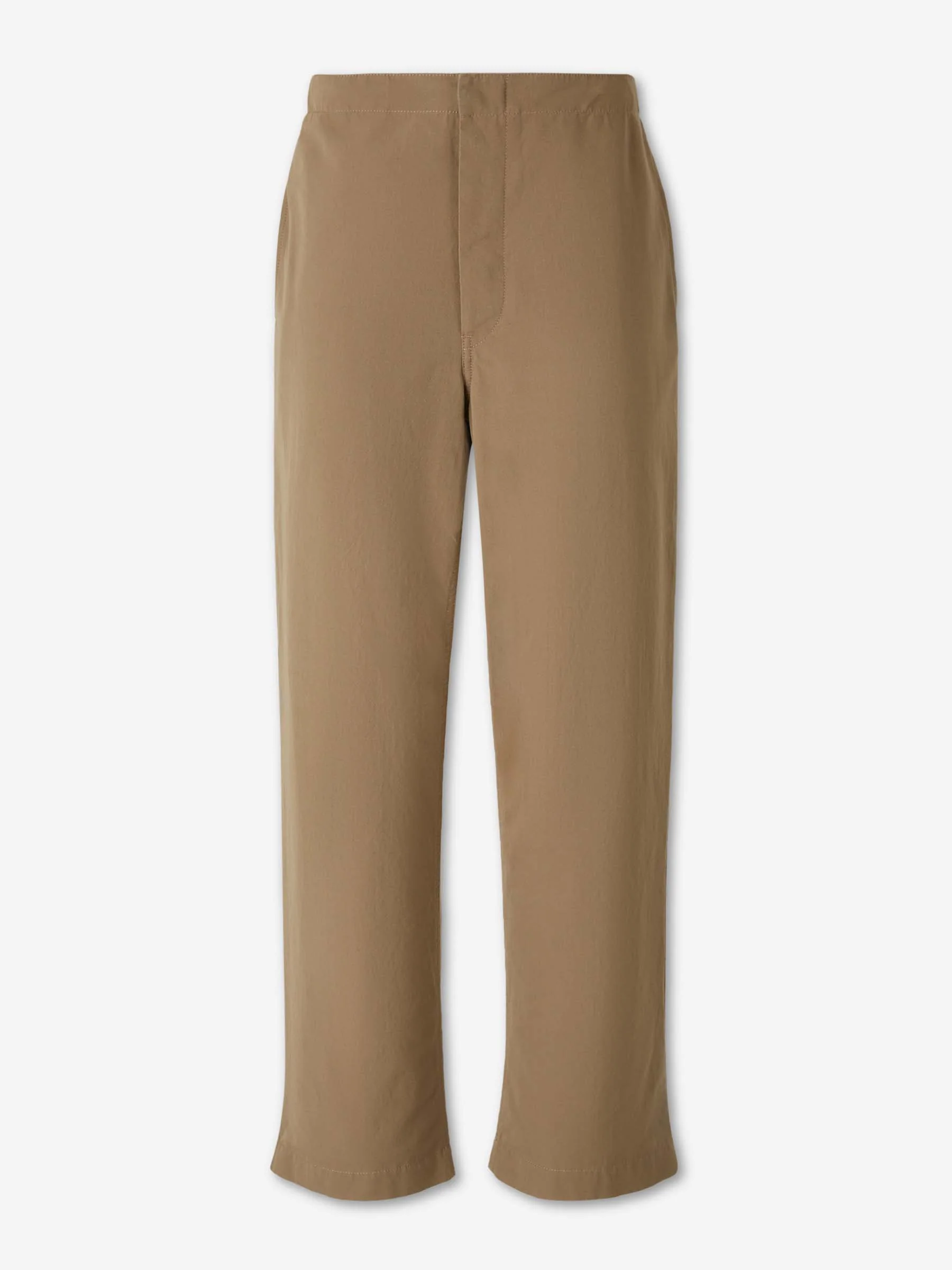 Pantalones Rectos Algodón
