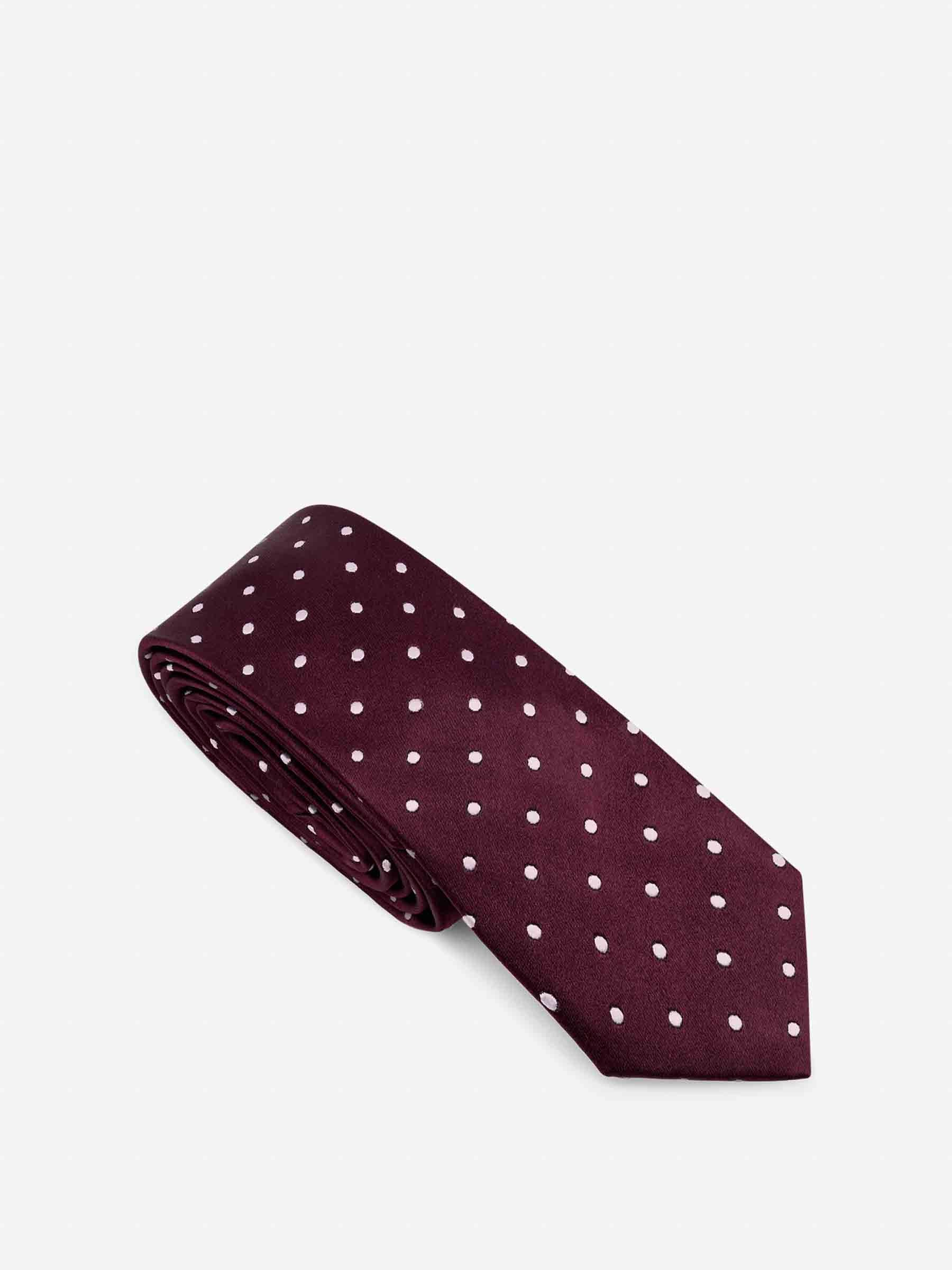 Corbata Seda Lunares - Image 2