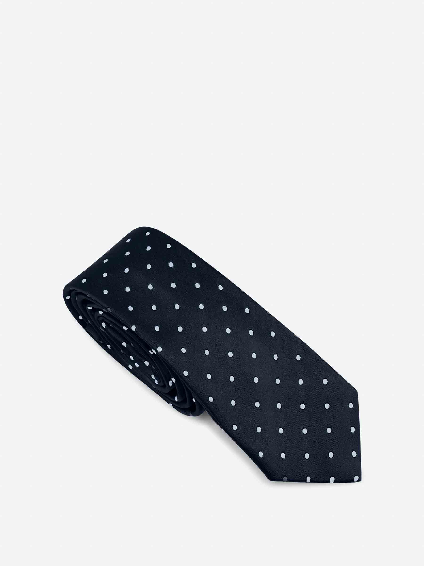 Corbata Seda Lunares - Image 2