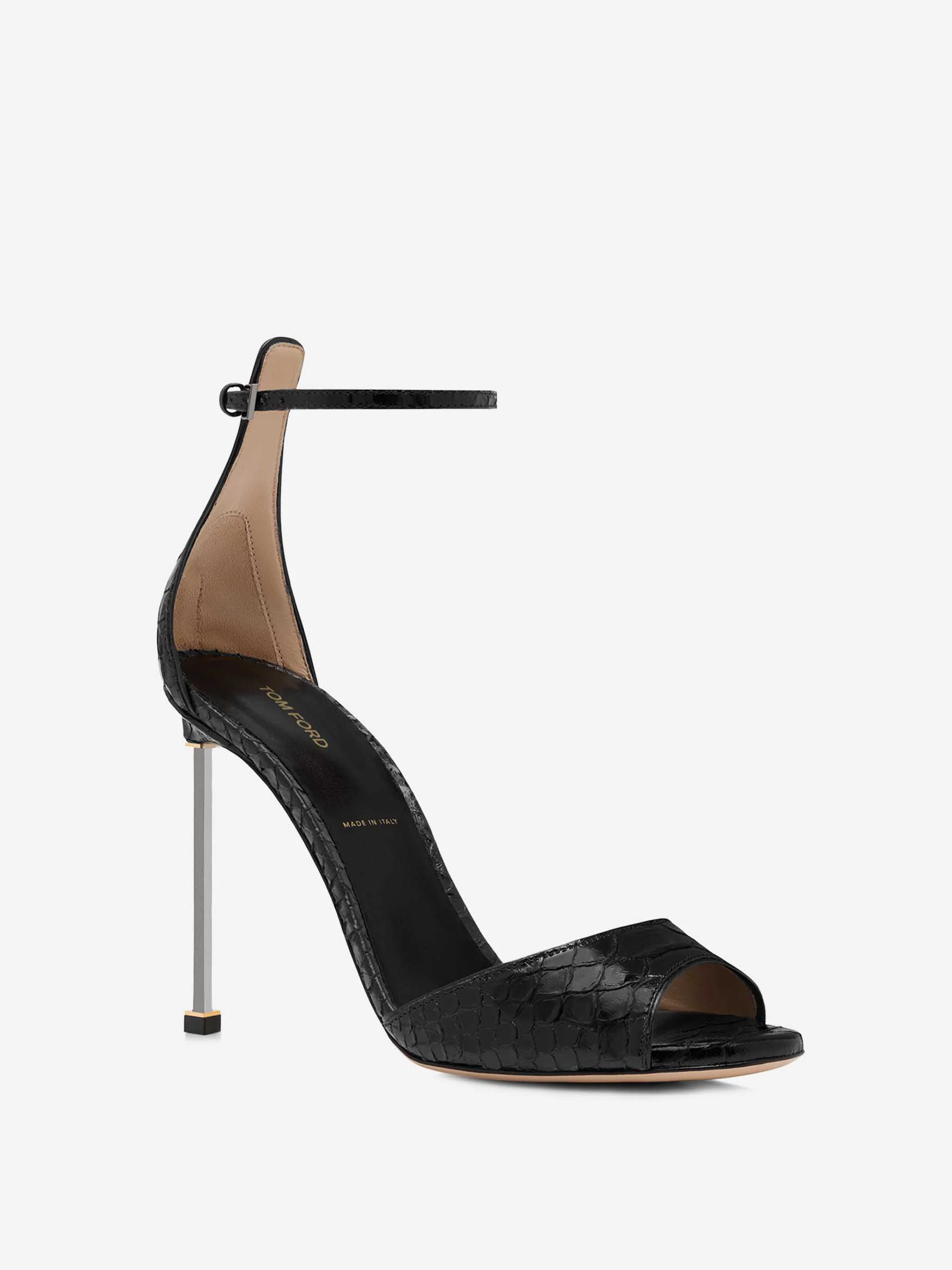Sandalias Tacón Pitón - Image 3