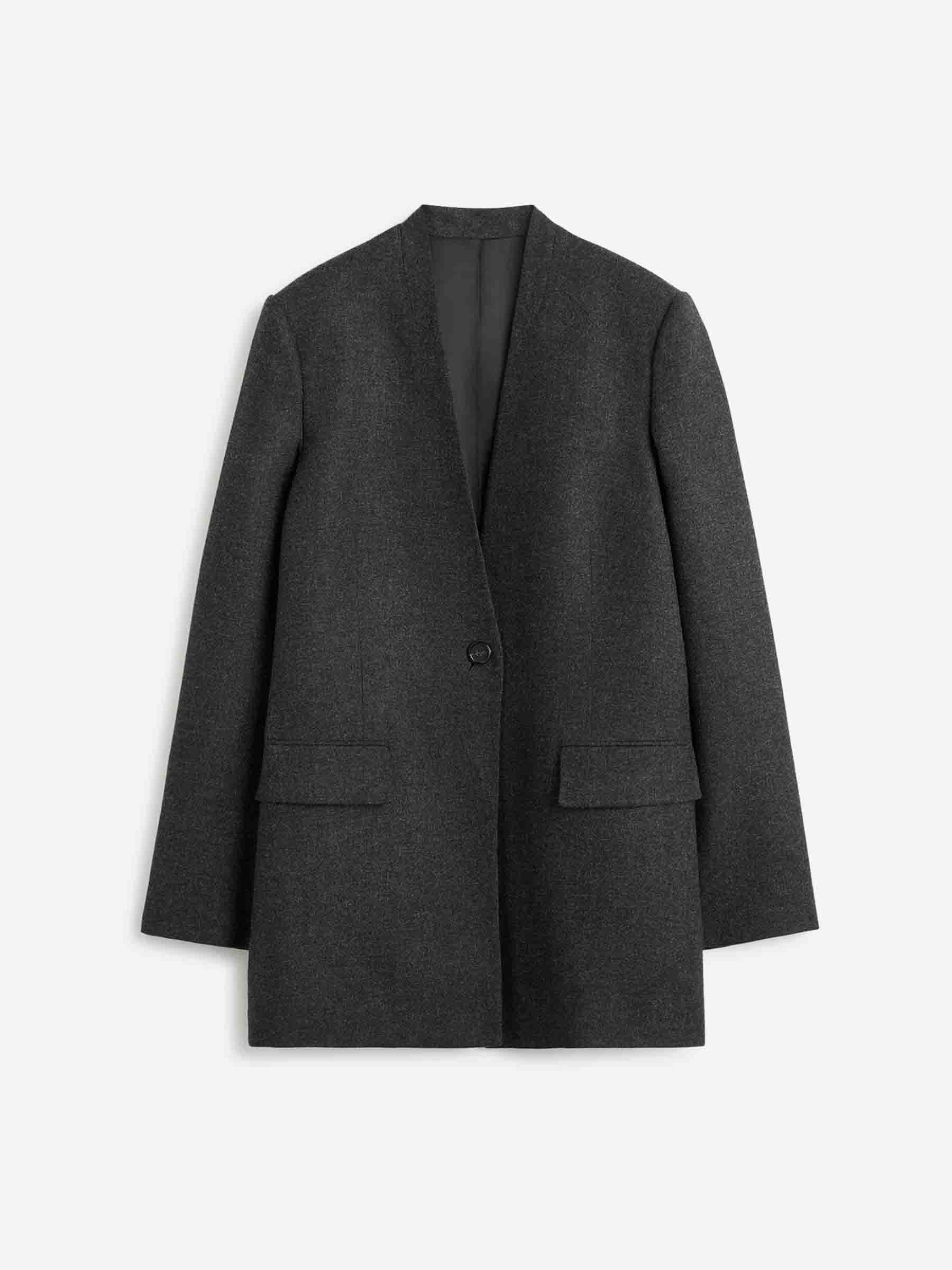 Blazer Recta Bufanda