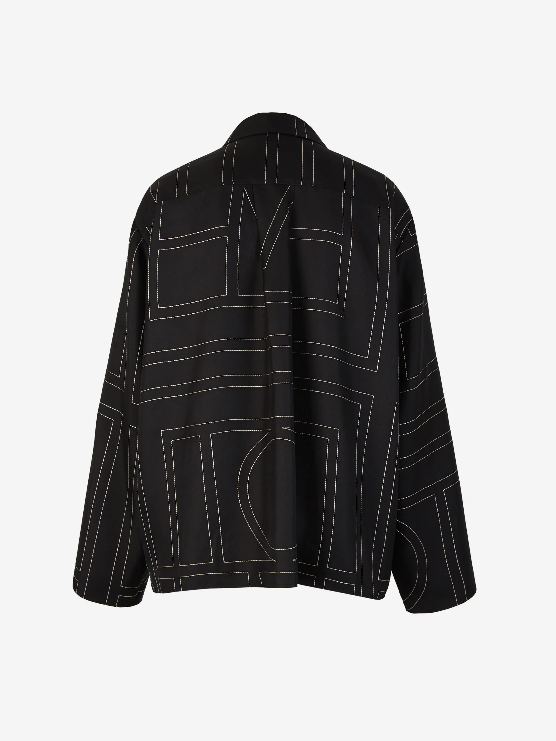 Blusa Seda Monograma - Image 2