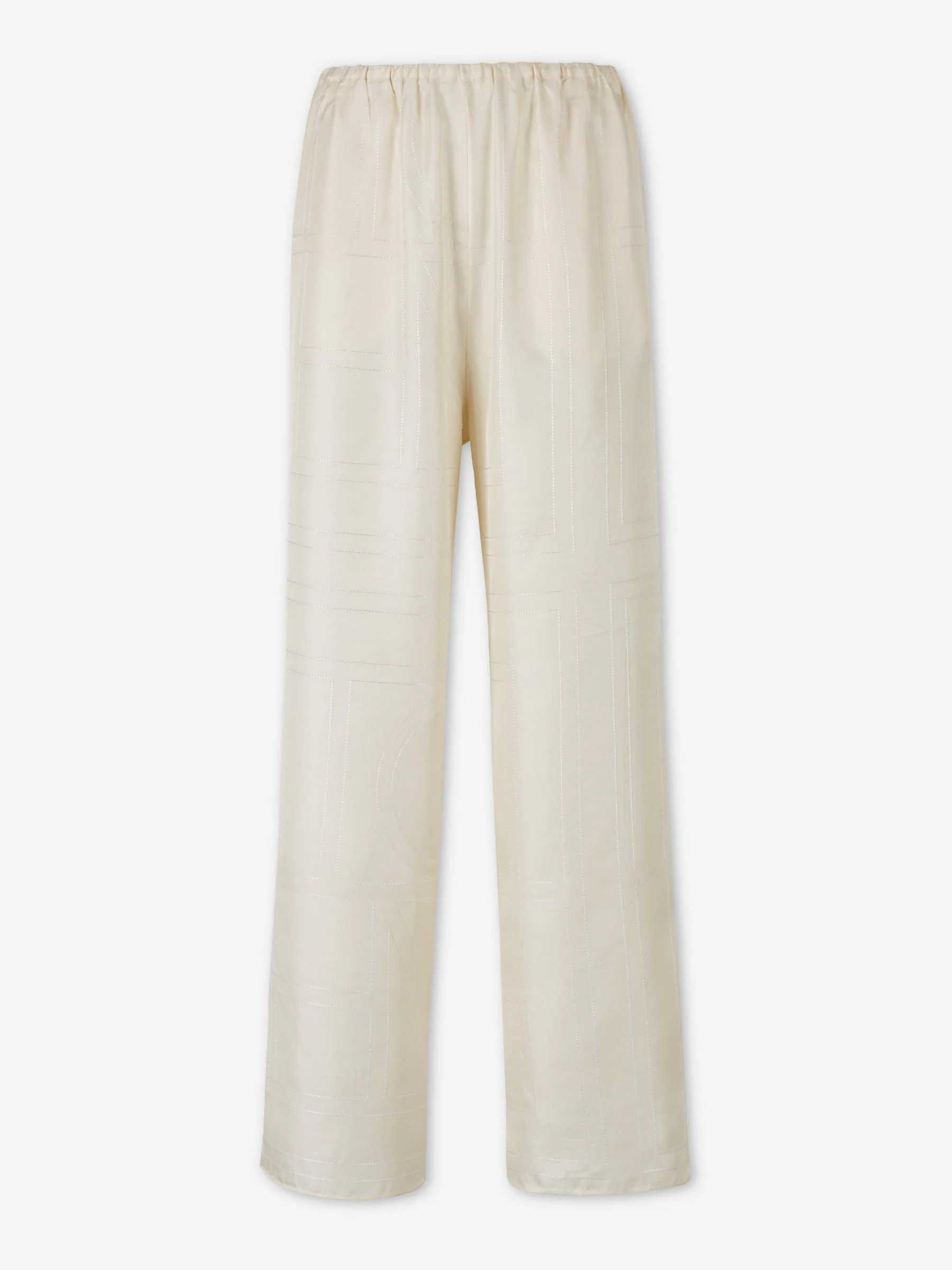 Pantalones Anchos Monograma