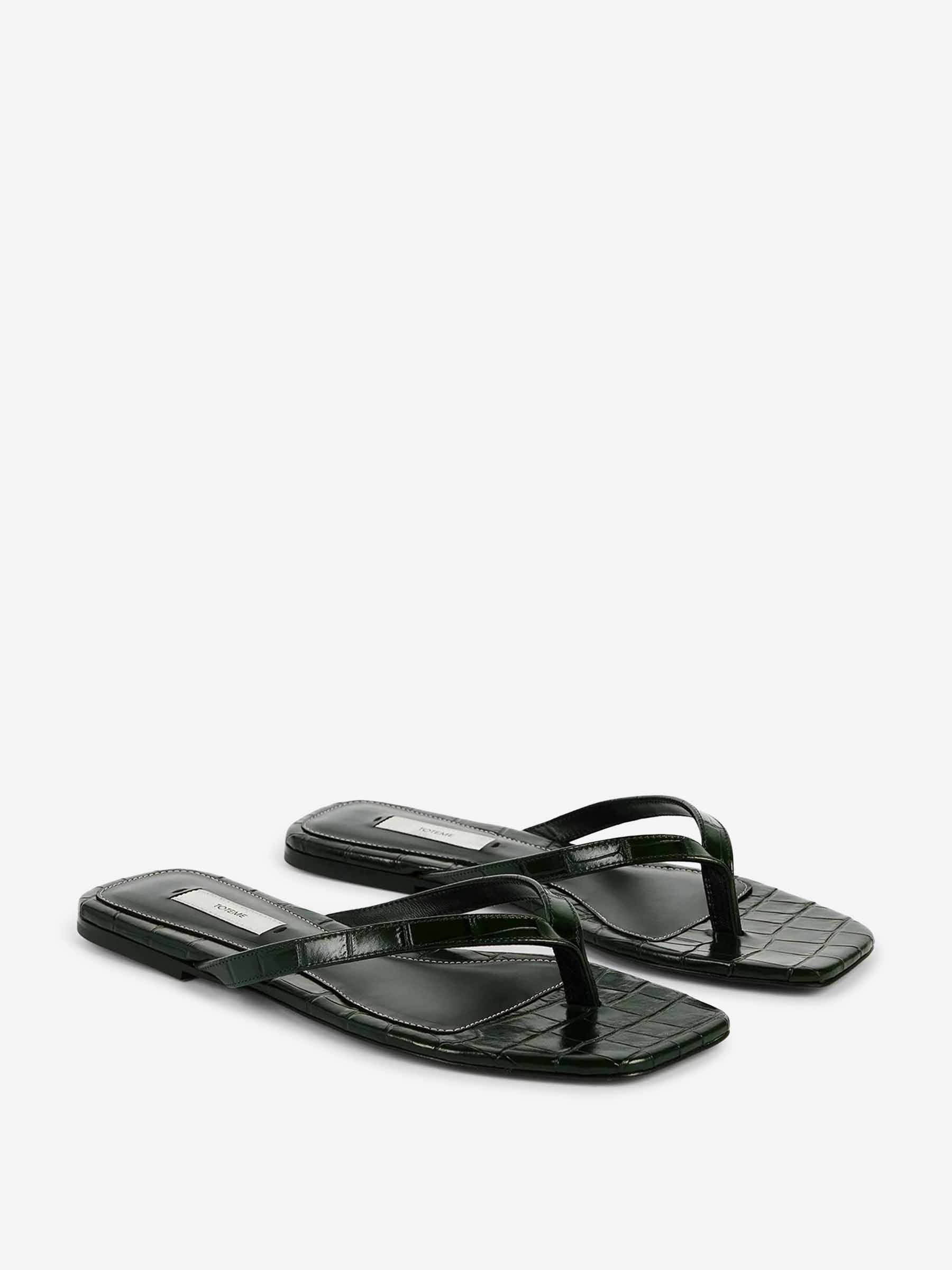 Sandalias Efecto Cocodrilo - Image 3