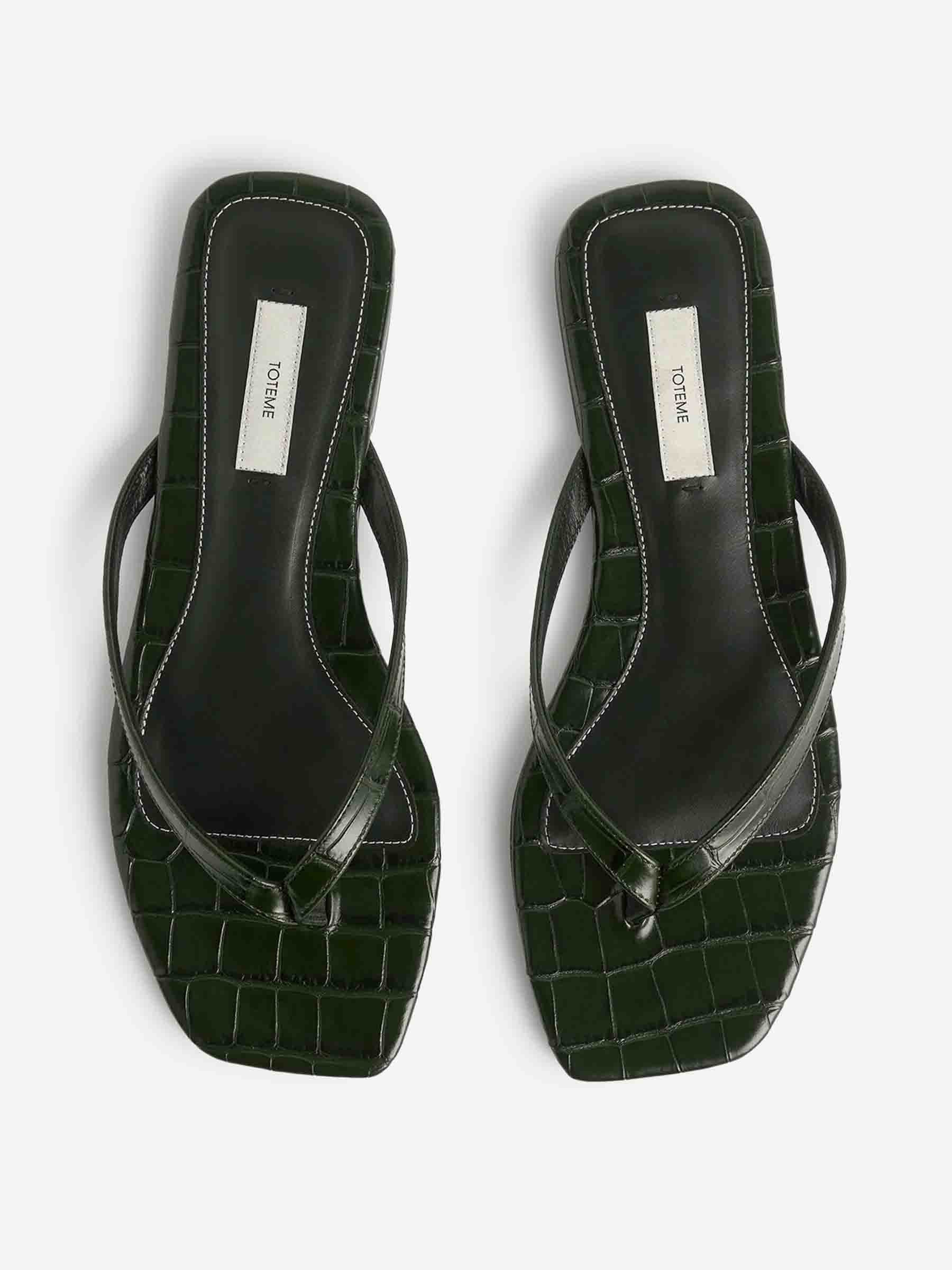 Sandalias Efecto Cocodrilo - Image 4