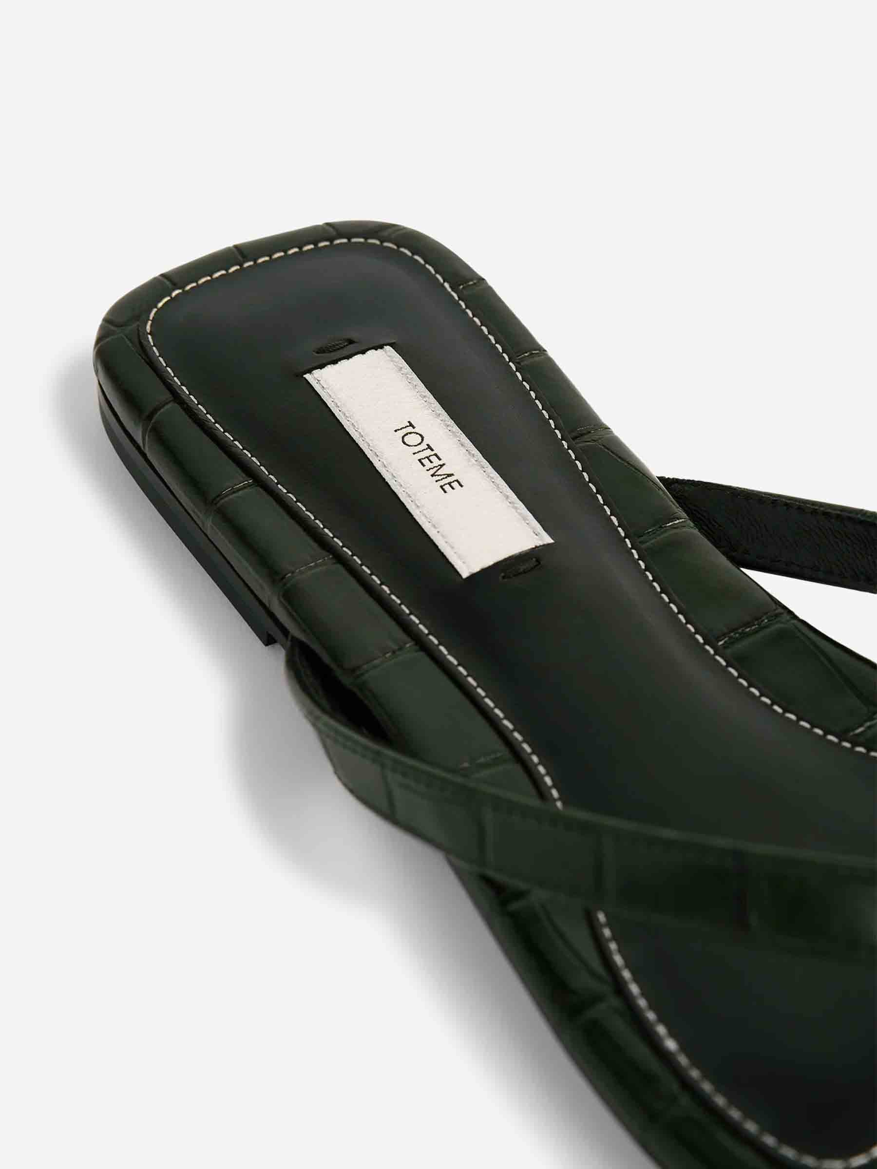 Sandalias Efecto Cocodrilo - Image 5