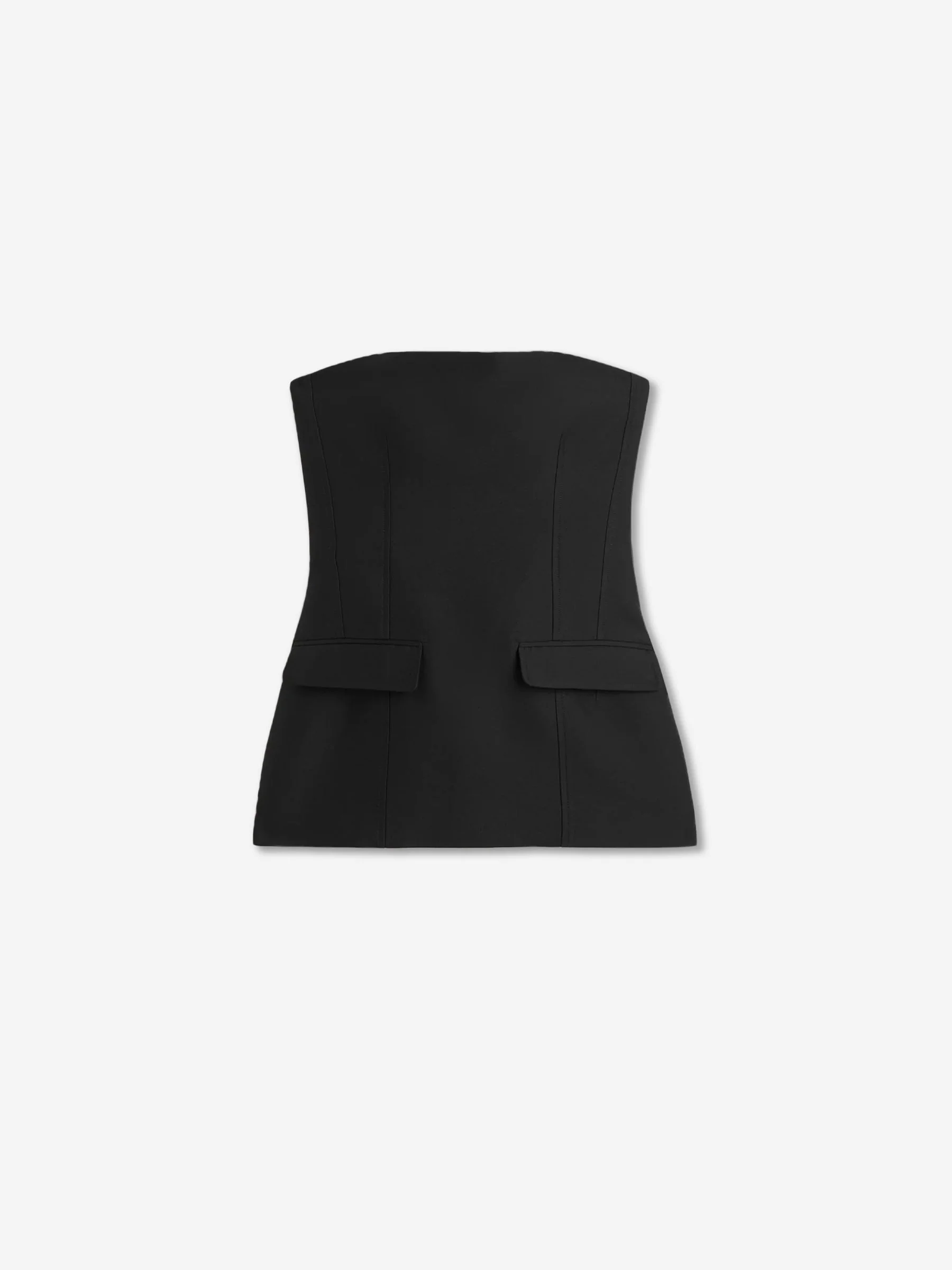 Top Crepé Strapless