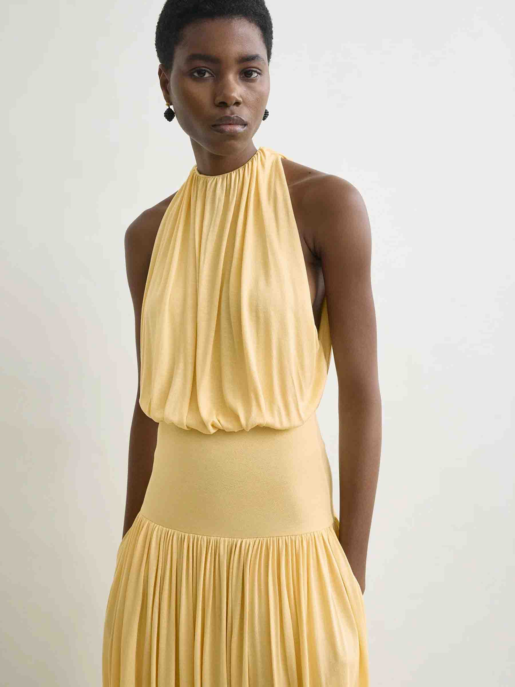 Vestido Maxi Fruncido - Image 4