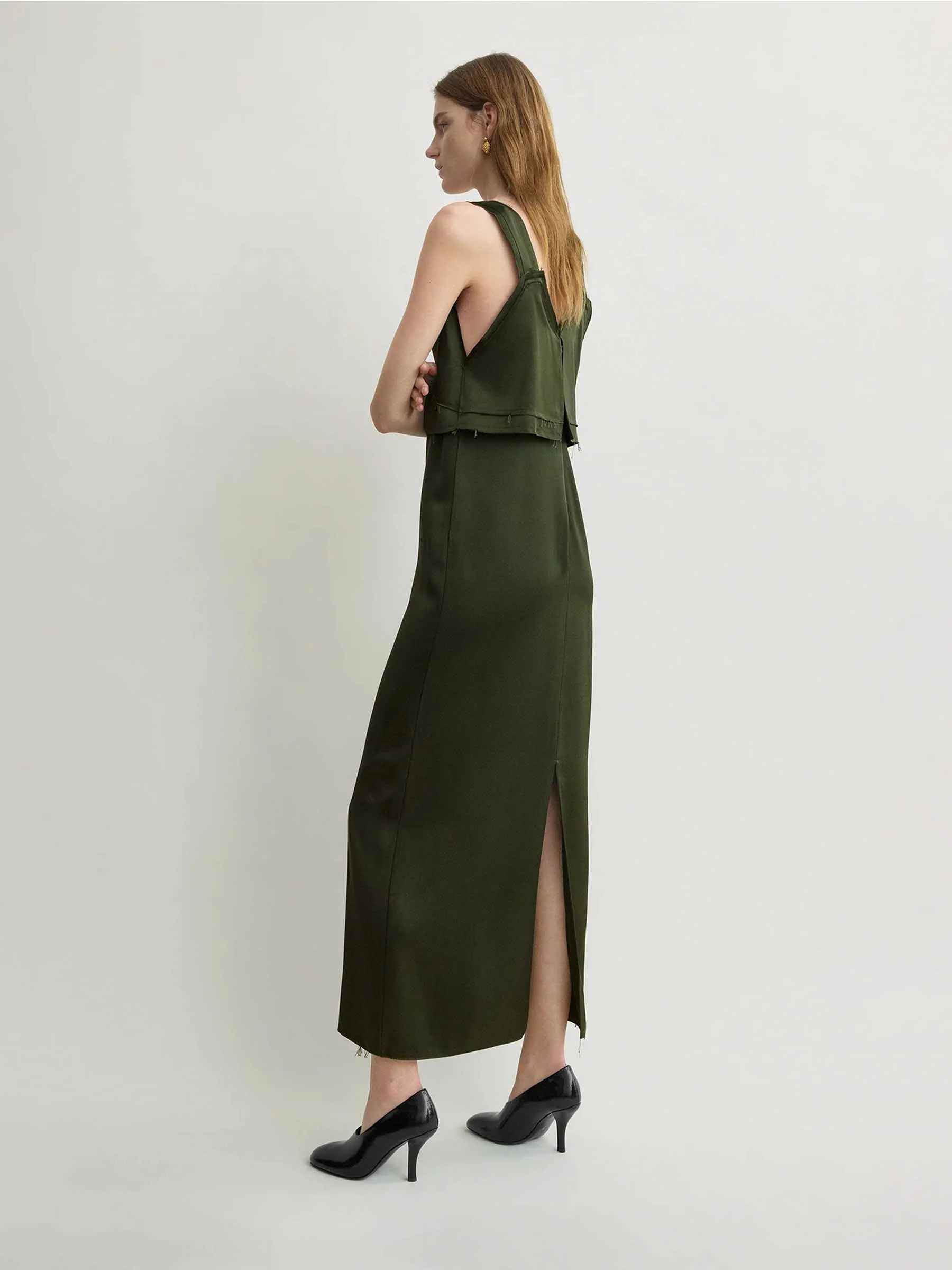Vestido Midi Deshilachado - Image 3