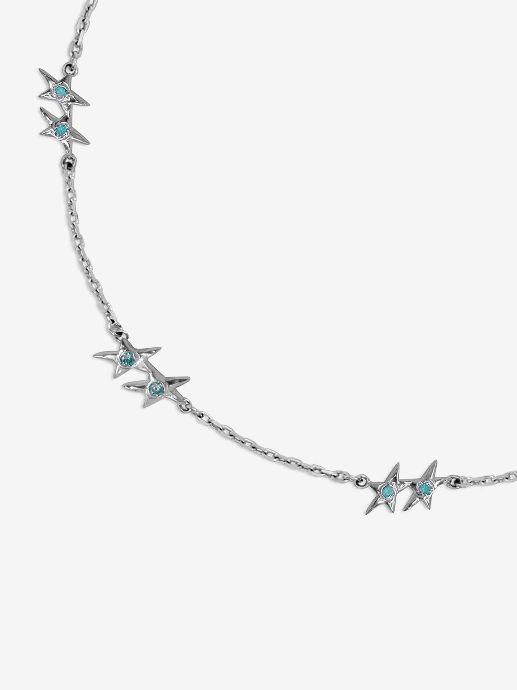Collar Icon Blue Stone - Image 2