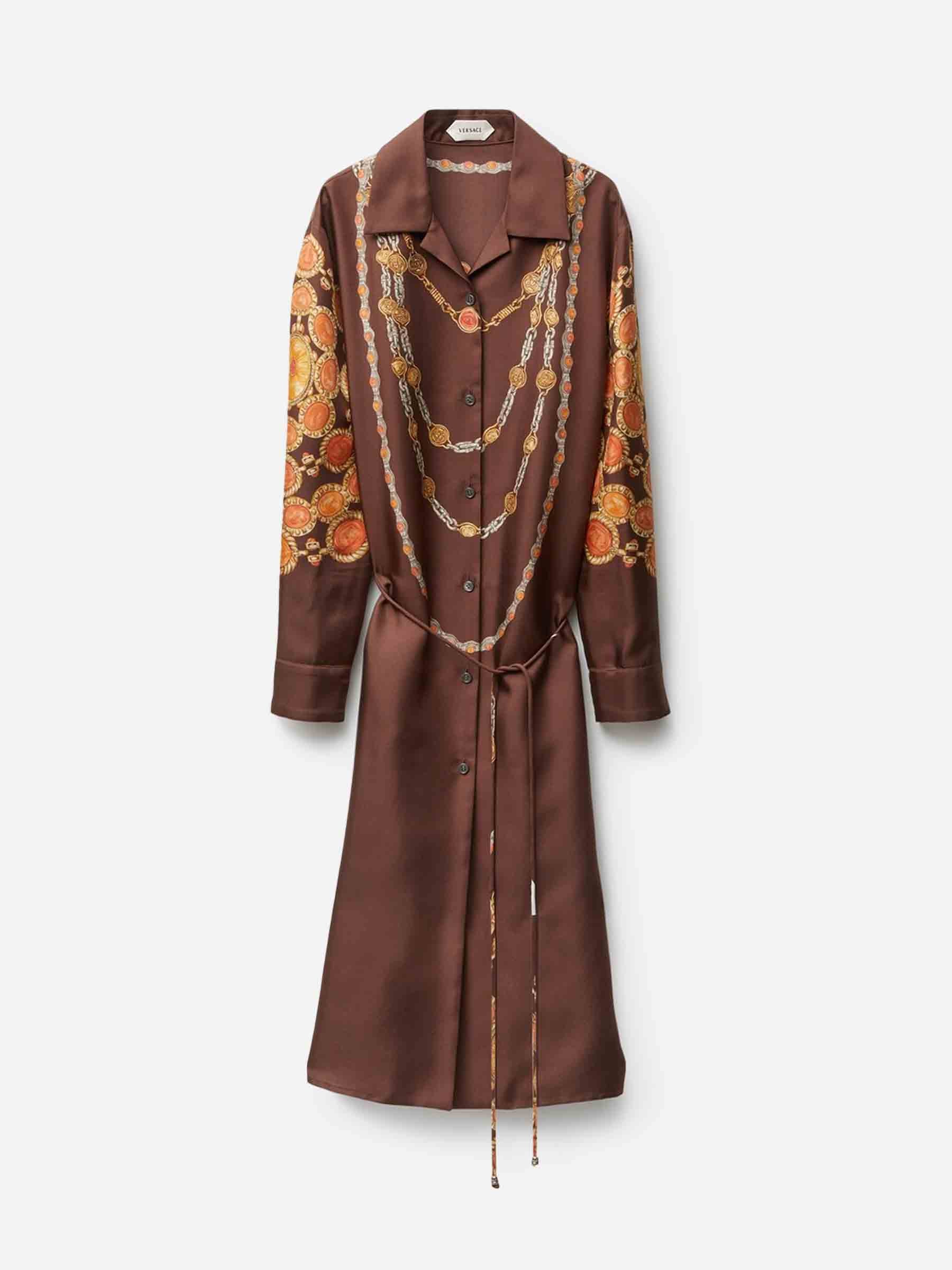 Vestido Camisero Seda