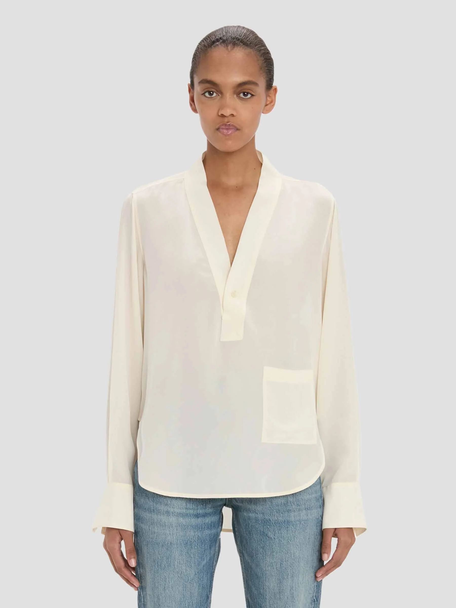 Blusa Cuello Pico - Image 4
