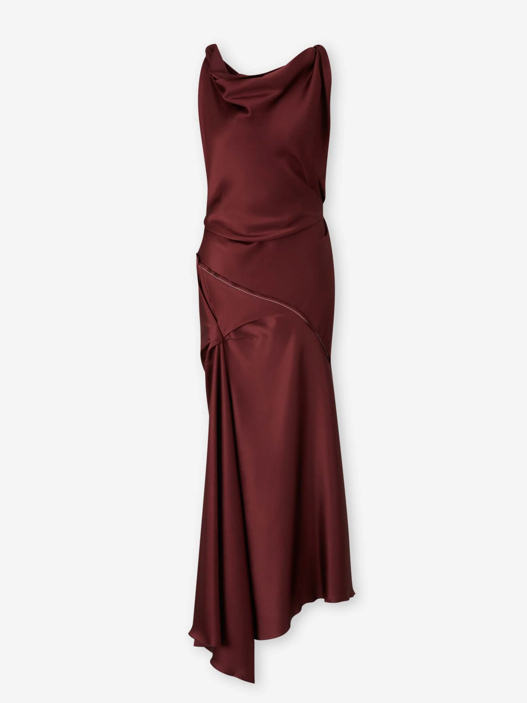 Vestido Midi Drapeado
