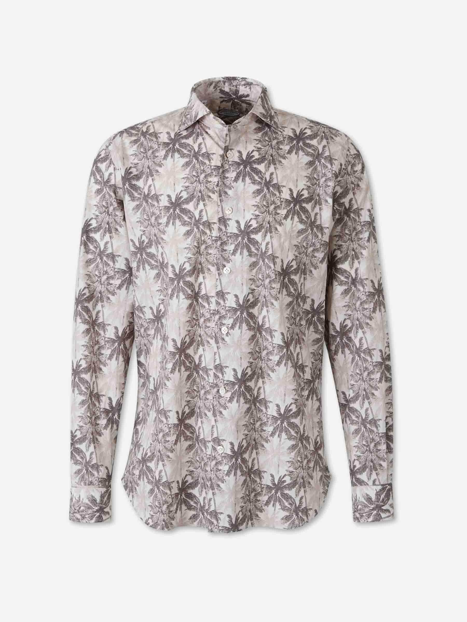 Camisa Estampada Algodón