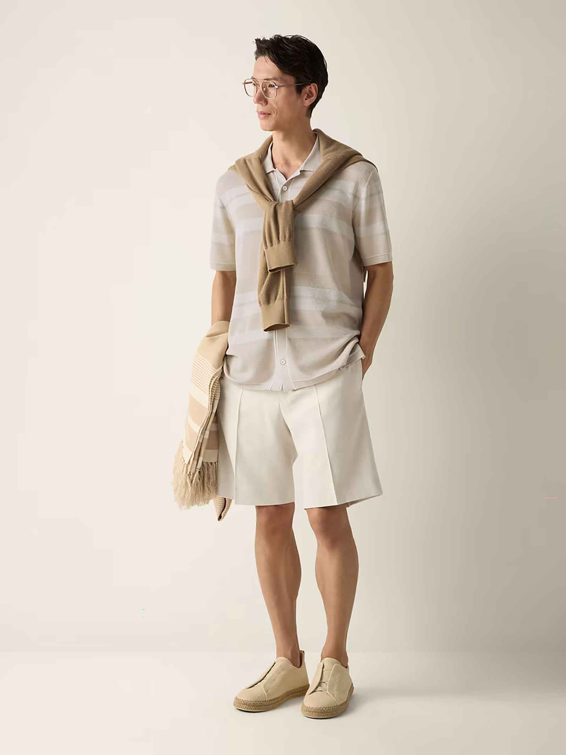 Bermudas Lisas Lino - Image 2