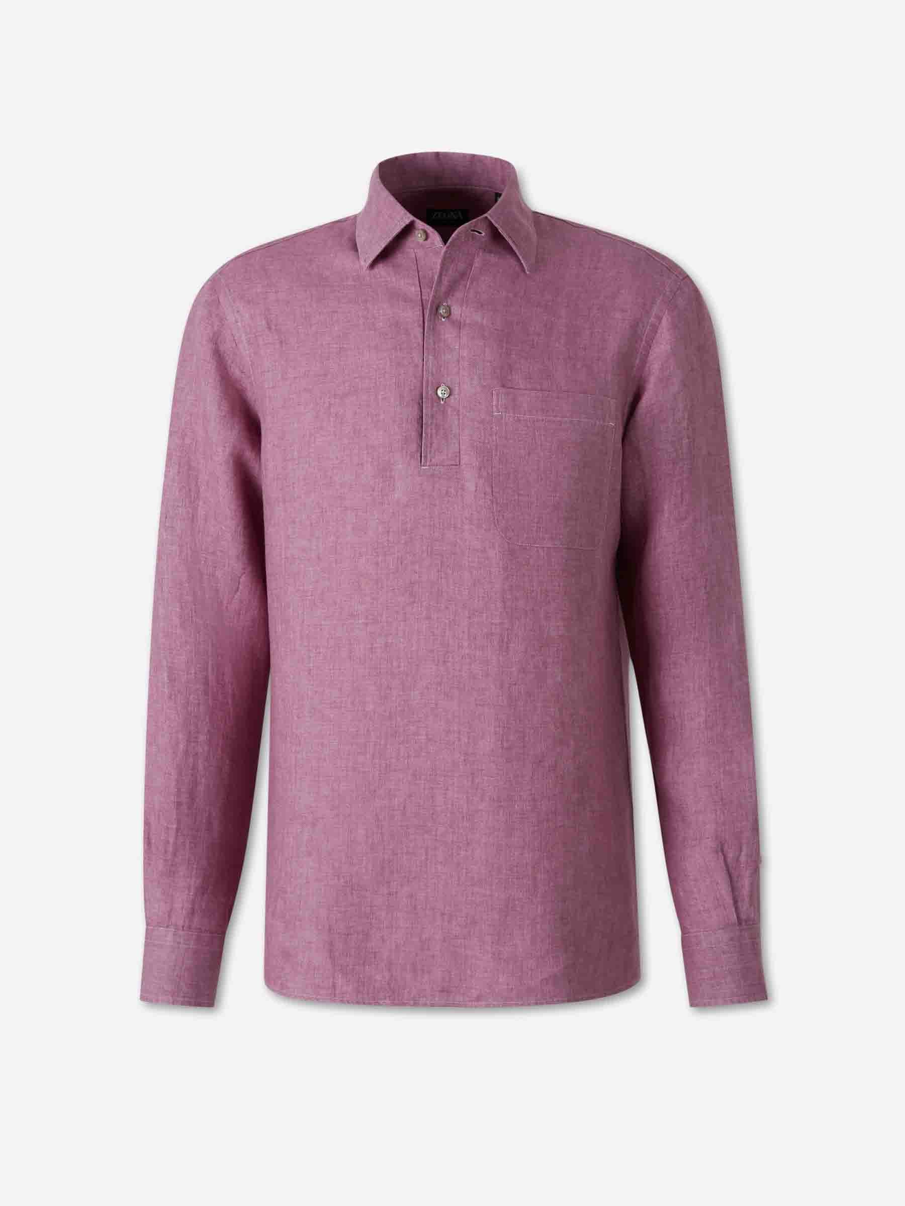 Camisa Lisa Lino