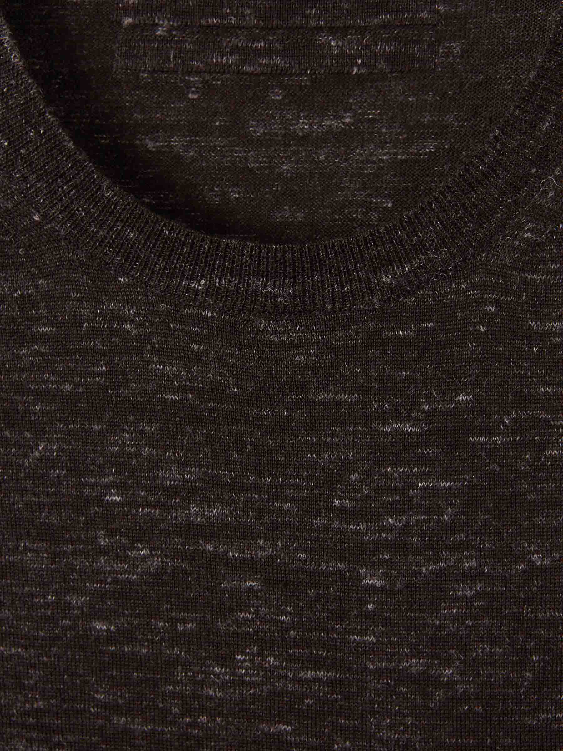 Jersey de punto de lana merino de corte clásico - Image 4
