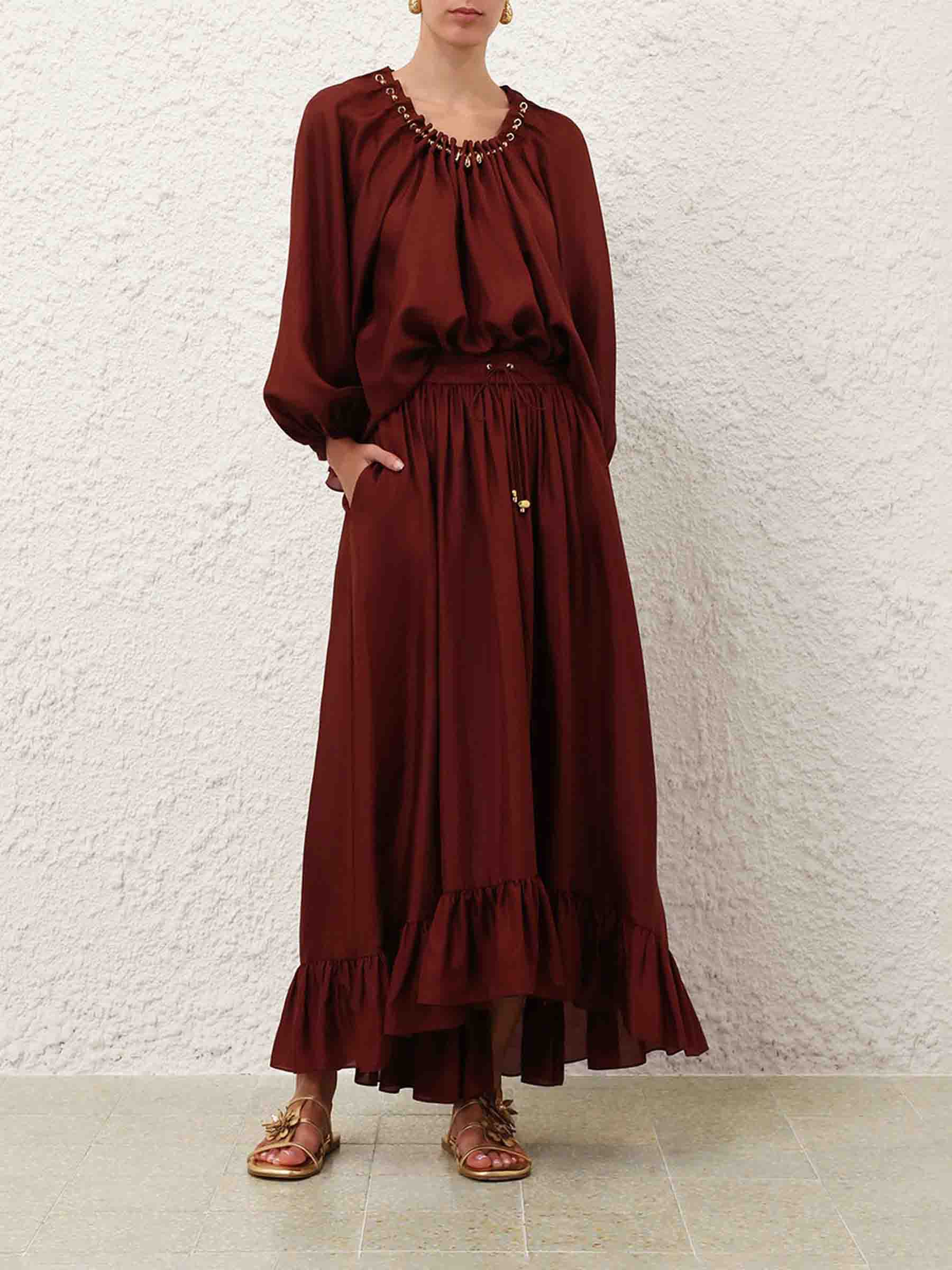 Blusa Fruncida Abalorios - Image 2