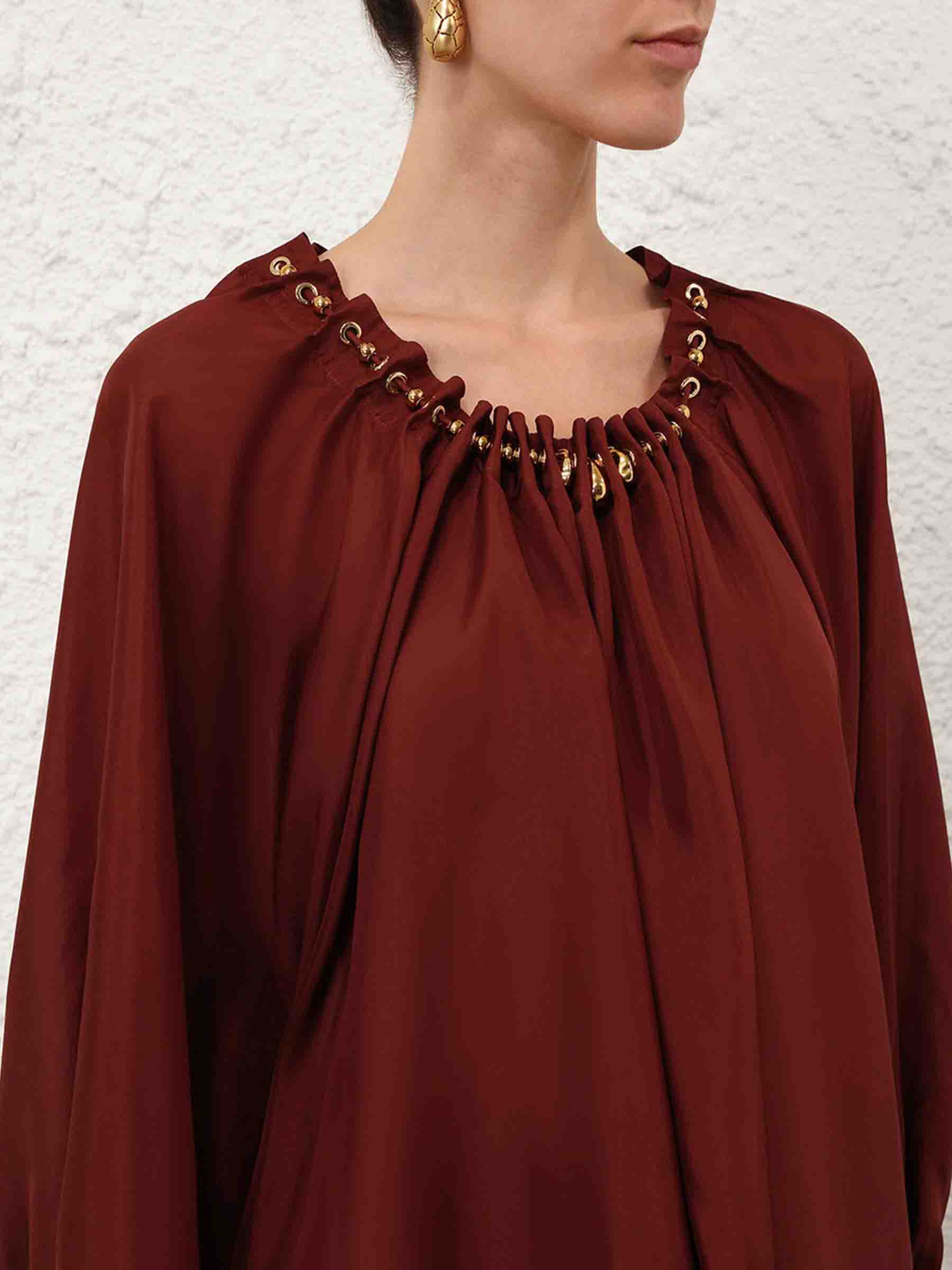 Blusa Fruncida Abalorios - Image 4