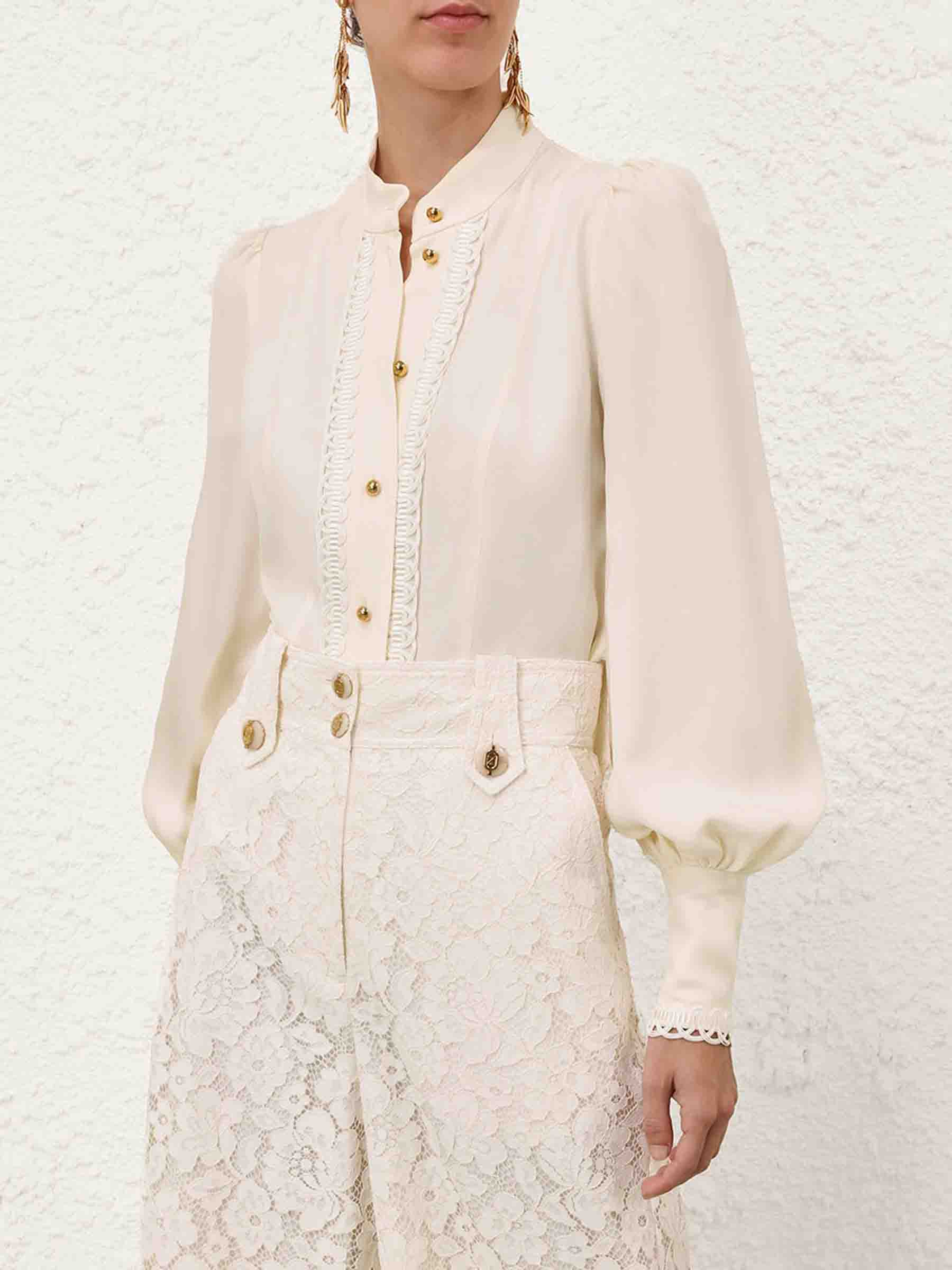 Blusa Lisa Ribete - Image 2