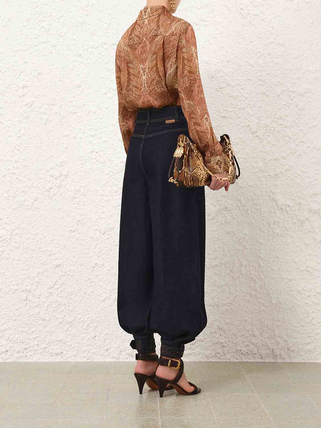Blusa Seda Paisley - Image 3