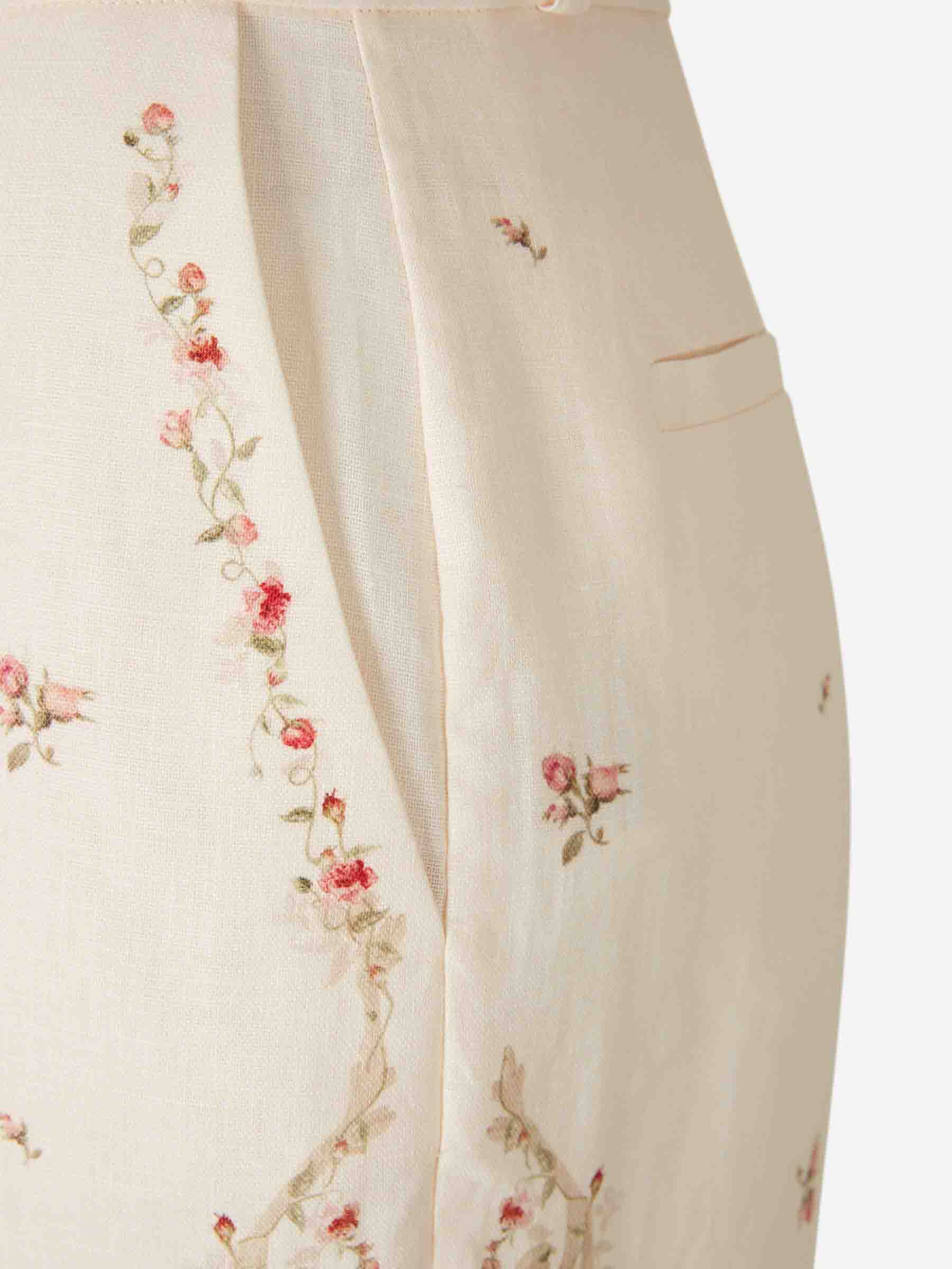 Pantalones Flared Floral - Image 4
