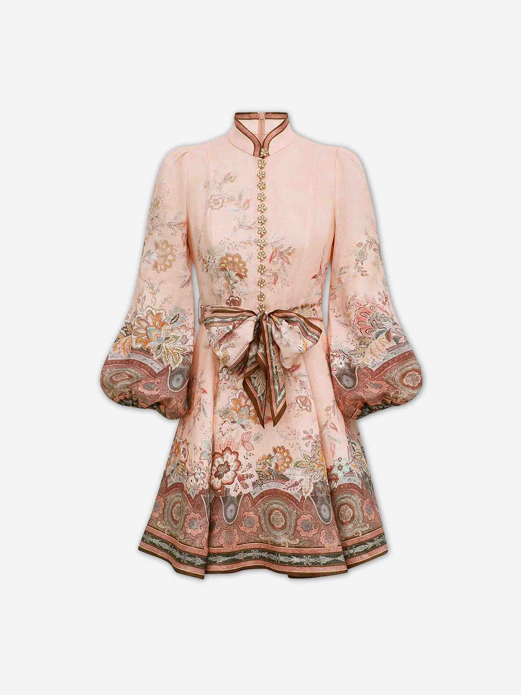 Vestido Mini Abotonado