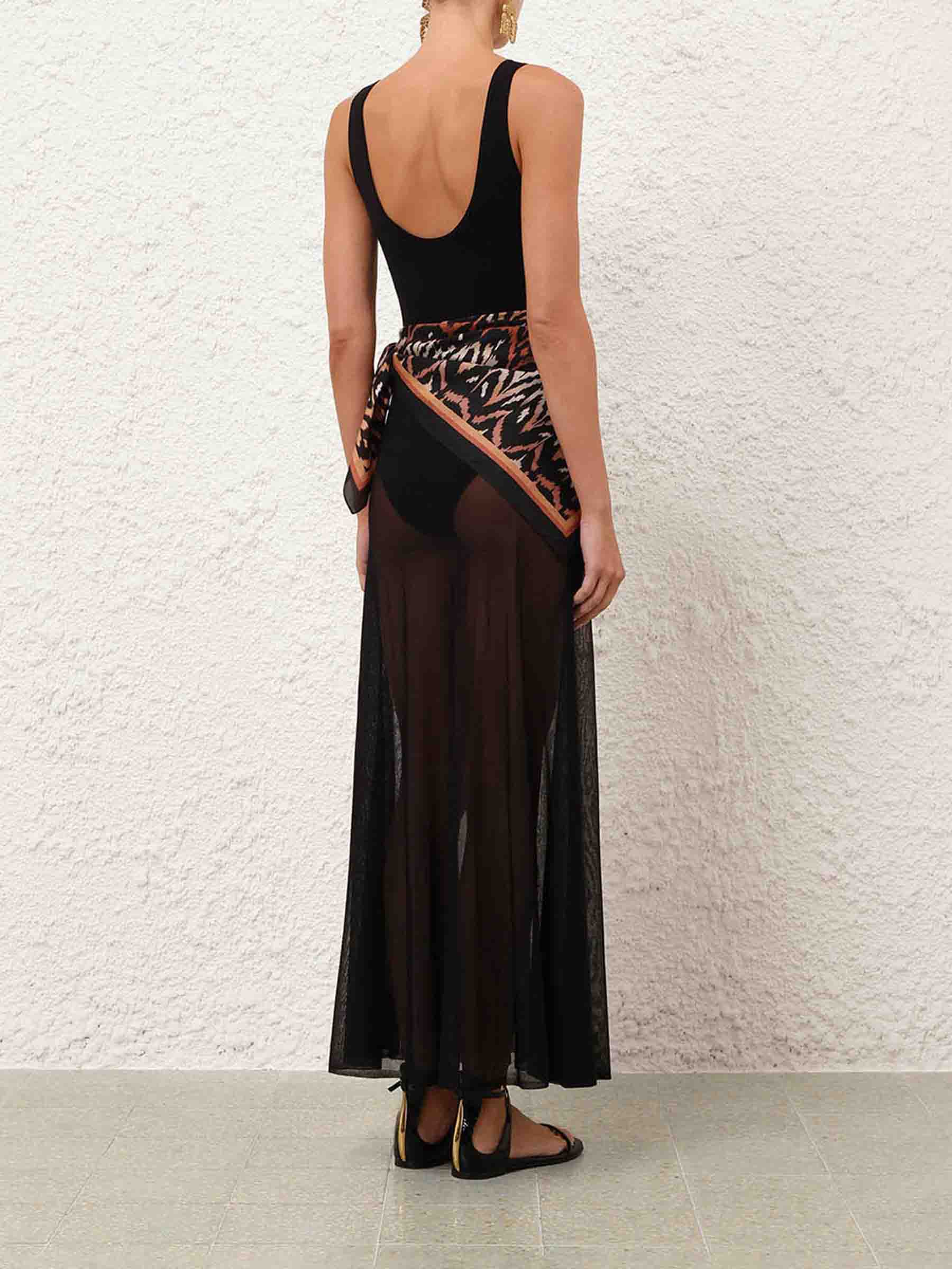 Vestido Semitransparente Pañuelo - Image 3